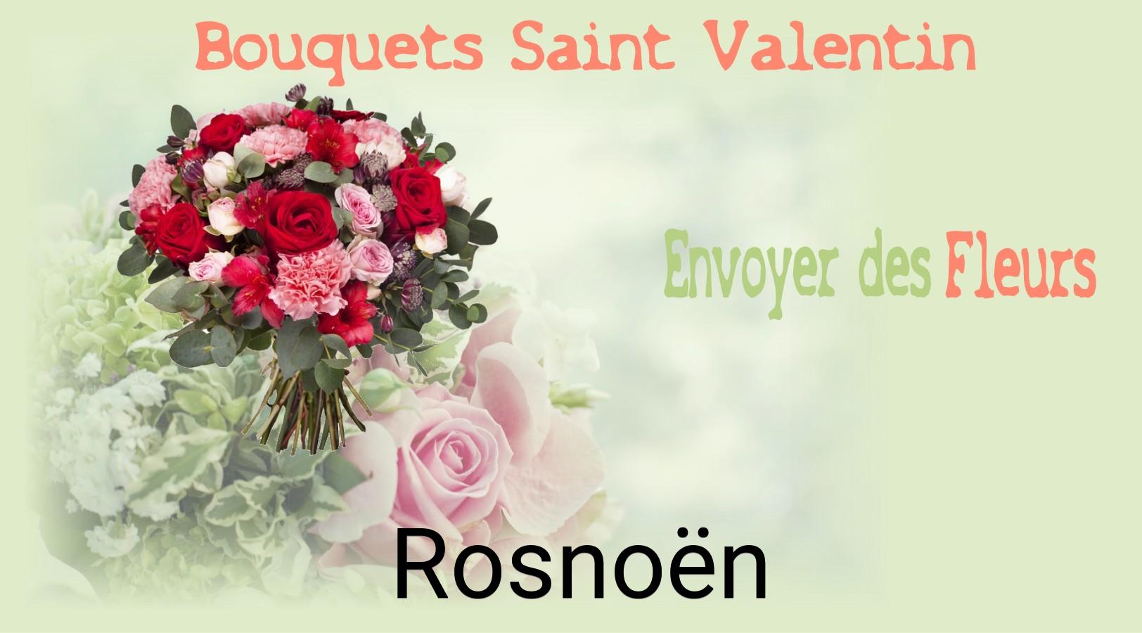 Roses de Saint-Valentin livrées à Rosnoën